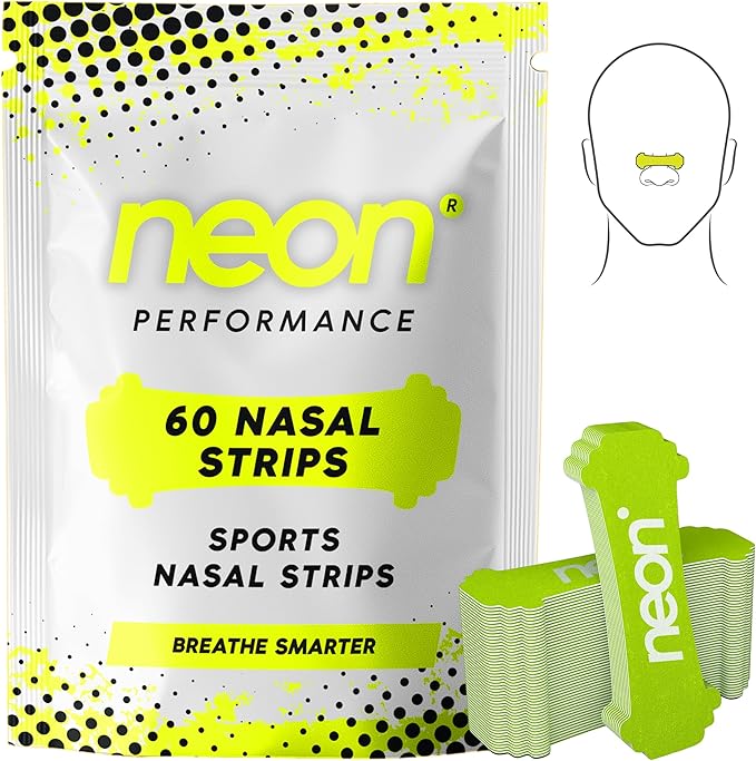 NEON Performance Nasal Strips Green